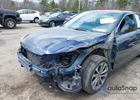 2015 Honda Accord Sport from USA, damaged, VIN 1HGCR2F50FA075660